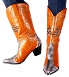 NASCAR Judy Womens Western Cowboy Boots Rust