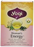 Yogi Womans Energy, Herbal Tea Supplement, 16-Count Tea Bags (Pack of 6)