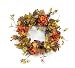 Melrose International 41324 22-Inch Terylene and Foam Hydrangea and Berry Wreath