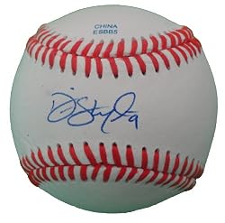 Dee Gordon Autographed ROLB Baseball, Los Angeles Dodgers, Proof Photo