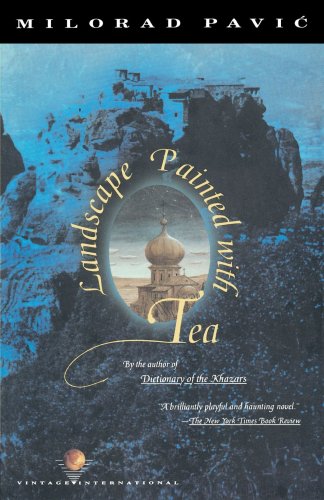 Landscape Painted with Tea