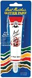 Aunt Martha's Ballpoint Glitter Paint Tubes 1 Ounce - Red