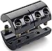 Ruland Manufacturing Co Inc SPC-14-14-F - Clamp-On Rigid Coupling - SPC Series, Black Oxide, 1215 Lead-Free Steel, Bore - Side 1: .8750 in, Bore - Side 2: .8750 in