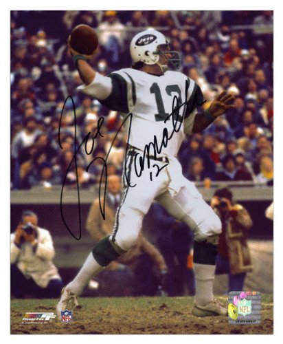 Joe Namath New York Jets Autographed 8x10 Photograph