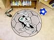 Eastern Michigan Univ Soccer Ball 29" Round Floor Mat (Rug) - Eastern Michigan Eagles
