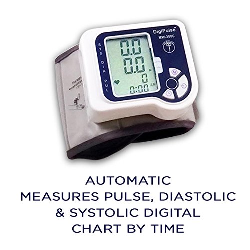 Blood Pressure Cuff Wrist Monitor Automatic Digital Sphygmomanometer