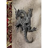 Horned Dragon of Devonshire Wall Sculpture