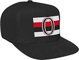 Ottawa Senators Mitchell & Ness NHL Vintage Basic Logo Black Snap Back Hat