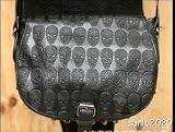 Happylife Skull Dazzling Crossbody Bag Purse Handbag Dress Misses Stripe Cross Body 0410