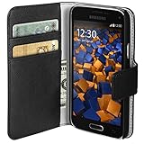 mumbi Ledertasche im Bookstyle für Samsung Galaxy S5 Mini Tasche