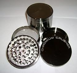 Chromium Crusher 2.25 Premium Quality Tobacco Herb Grinder.