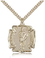 Gold Filled St. Florian Pendant