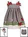 Precious New Navy Gingham Lady Bug Dress ~ 6M Remaining