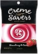 Creme Savers Hard Candy Strawberry & Creme, 6-Ounce Bags (Pack of 12)