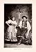 1929 Print Czech Republic Married Peasants Religious Crucifix Cultural Fashion - Original Halftone P
