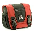 Tuff-Luv Shoulder camcorder Bag case in size: M / colour: Red Compatible with (Canon HF100 / HG10 / HR10 / HV30 / HV20 / FS100 / FS11 / FS10 / DC330 / DC301 / DC230 / DC201 / DC50 / DC22 / DC21 / HG21 / HG20 / MD series / DC series / FS Series / HV series / Legria HF series / HF S11)