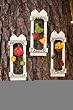 Mushroom wall signs, 3 Assorted: