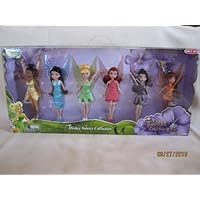 Disney Fairies Tinker Bell And The Great Fairy Rescue Exclusive 9 Inch Doll Collection 6Pack Tinker Bell, Fawn, Iridessa, Rosetta, Silvermist Vidia