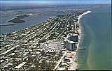 Air View Of Clearwater Beach Clearwater Beach, Florida Original Vintage Postcard