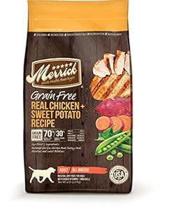 Merrick Grain Free Real Chicken & Sweet Potato - 25 lbs