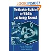 Multivariate Statistics for Wildlife and Ecology Research