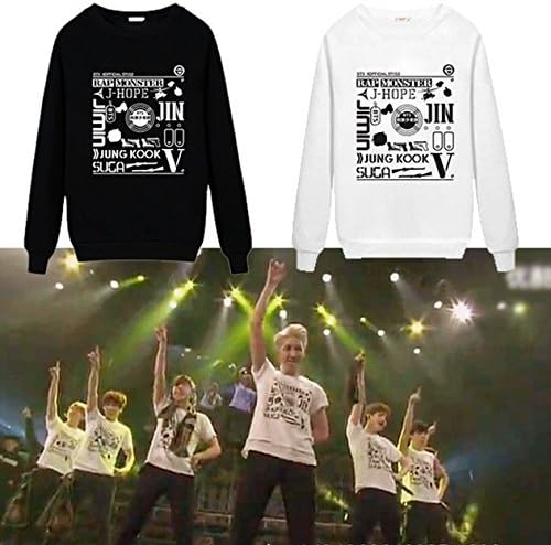 AMU BTS Bangtan Boys WAKE UP Unisex Music Fan Sweatshirts