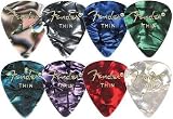 24 x Fender Thin Pearl Guitar Picks Plectrums