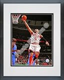 Carlos Boozer Chicago Bulls - NBA Framed and Matted Photo - 2010-11 Action - 11x14 Photo