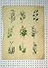 C1864 Colour Print Flowers Bishops Weed Borage Briony