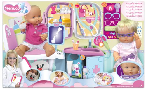 Imagen 2 de Famosa Nenuco Consulta Médica - Kit médico de juguete para muñecos Nenuco con accesorios