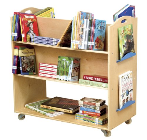 Guidecraft School Library Cart