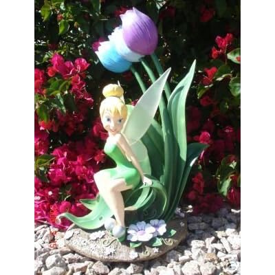 Disney Store Exclusive Tinker Bell Fairies Garden Statue