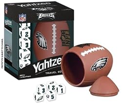 Usaopoly Philadelphia Eagles Yahtzee Nfl Travel Edition