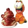 Westland Giftware Garfield Magnetic Garfield Eating Spaghetti Salt and Pepper Shaker Set, 4-Inch