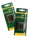 Manuscript Calligraphy Ink Cartridges black - pack of 20