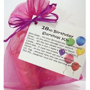 18th birthday survival kit