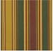 Durable Flat Weave 100% Cotton Striped Tablecloth 60x60 Inches