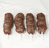Ultimate's White Chocolate Marshmallow Stick with Chocolate Decoratifs - Set of 4