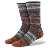 Stance Poler Socks - Brown (L/XL (UK 8-12))
