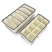 Petzilla [Set of 4] Closet Bra Underwear Organizers, Cloth Drawer Dividers Storage Boxes