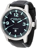 Stuhrling Original Mens 129XL.33151 Sportsmans Tuskegee Warhawk Automatic Date Black Watch