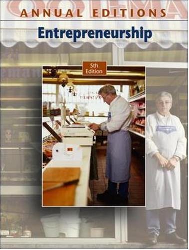 Annual Editions: Entrepreneurship, 5/e