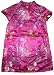 Girls Chinese Dresses Fully Lined - Bright Pink