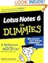 Lotus Notes 6 For Dummies