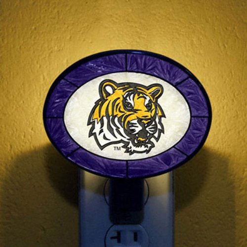 Art-Glass Nightlight - LSU