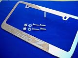 Nissan 350Z Chrome Metal License Plate Frame with Emblem 51jw xf3i0L. SL160 Nissan 350Z Chrome Metal License Plate Frame with Emblem