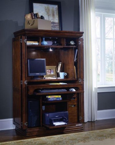 Cheap Laurel Computer Armoire