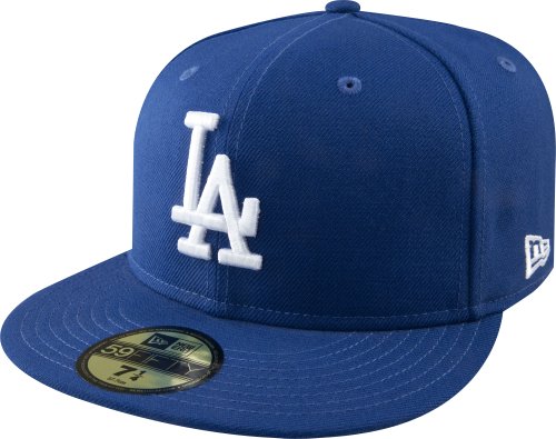 Los Angeles Dodgers Light Royal with White 59FIFTY Fitted Cap