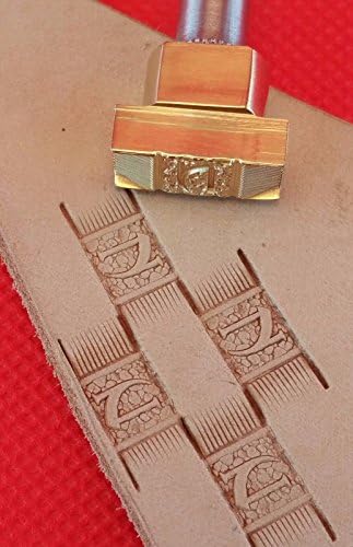 Custom Leather Working Tools Carving Punches Stamp Craft Saddle Making Brass #47