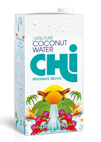 Chi 100% Pure Coconut Water 1 Litre (Pack of 12)